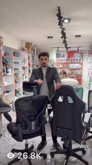 تنسيق أثاث جديد داخل المحل