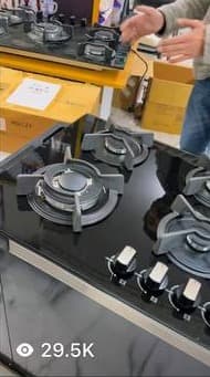 عرض موقد غاز بخمس شعلات